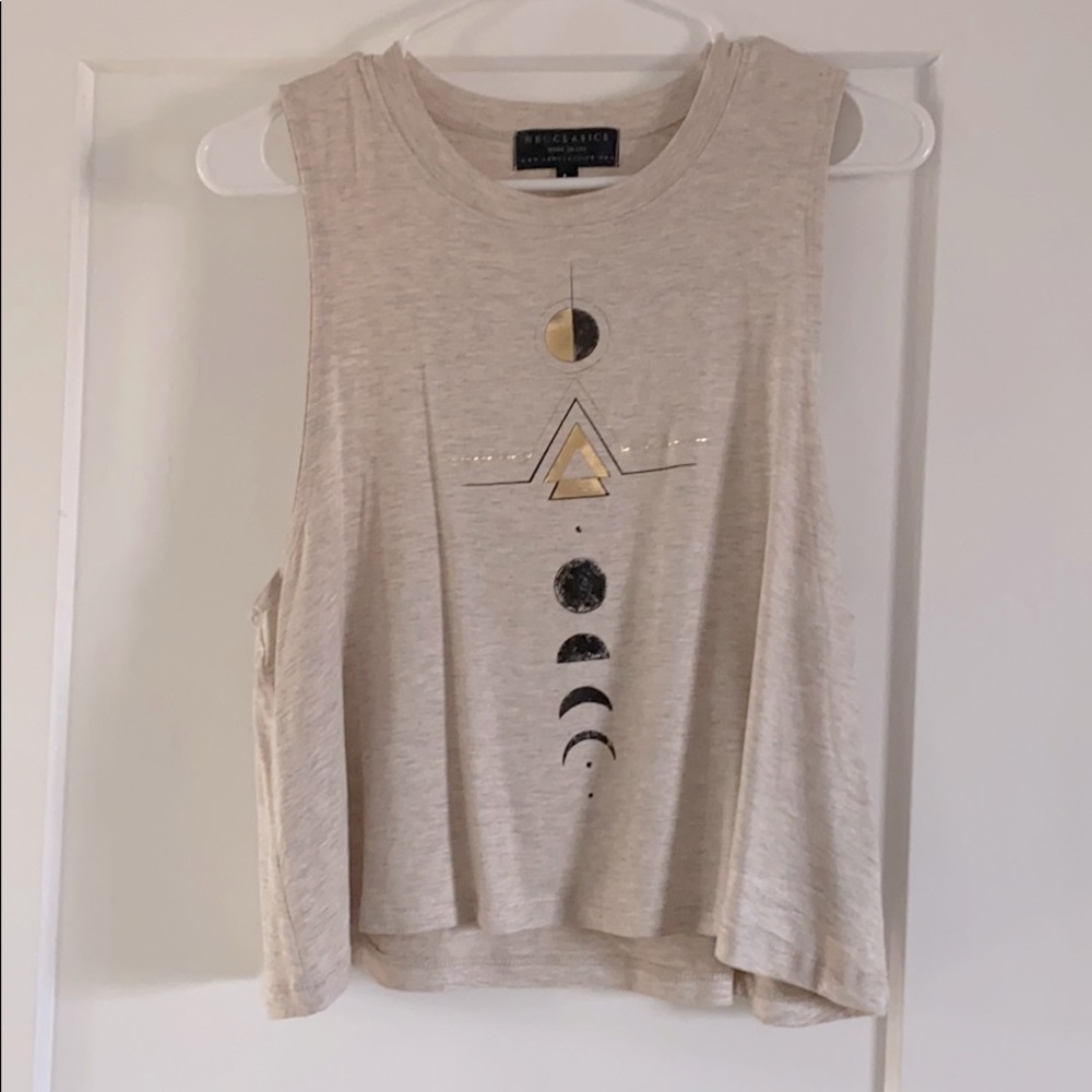 Never been worn boho crop top